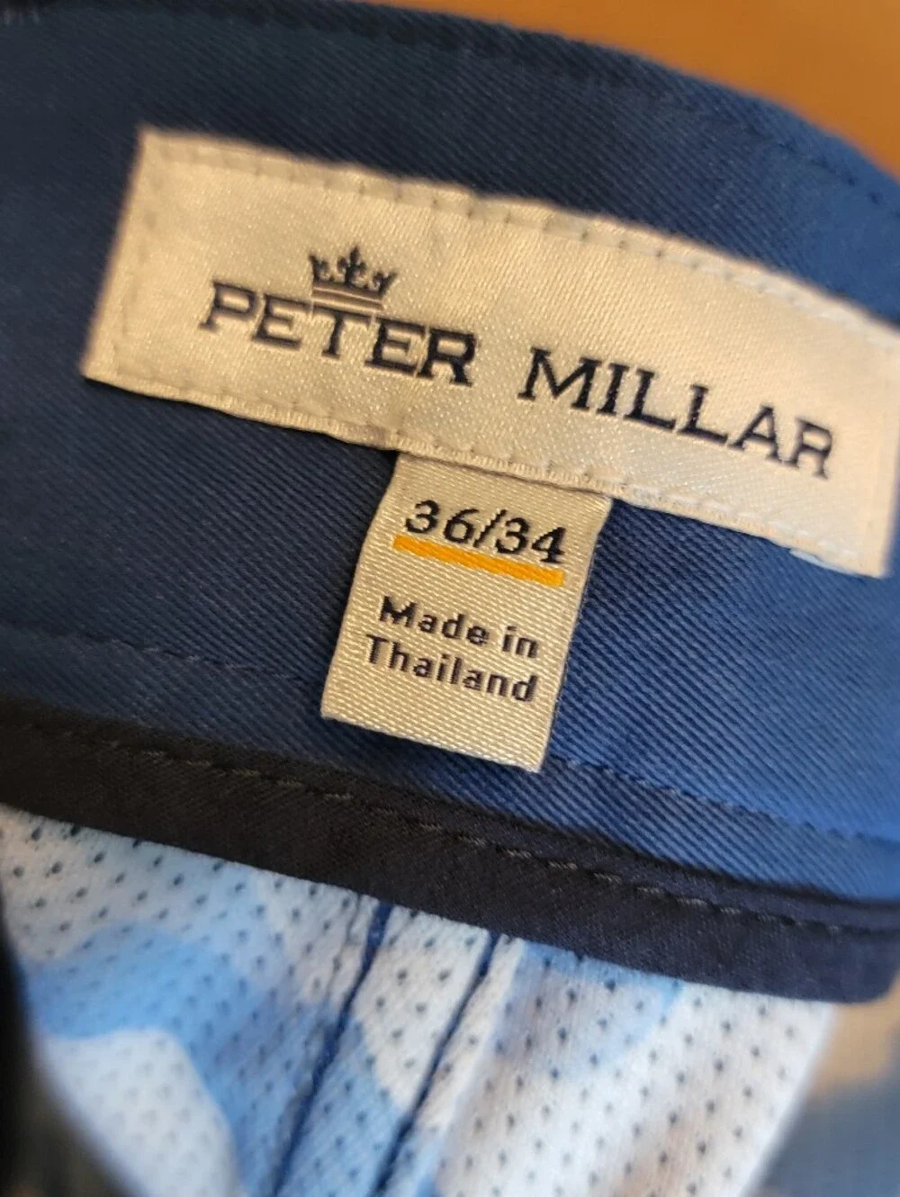 Peter Millar 36x34 EB66 Five Pocket Pant Sailor Blue EUC